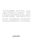 Image for Animals with Scissor Skills Coloring Book for Children - Create Your Own Doodle Cover (8x10 Softcover Personalized Coloring Book / Activity Book)