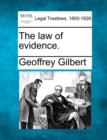 Image for The Law of Evidence.