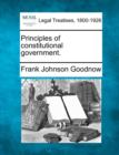 Image for Principles of Constitutional Government.