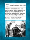 Image for The law of trade marks and trade name
