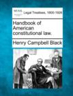 Image for Handbook of American constitutional law.