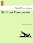 Image for Sir Brook Fossbrooke.