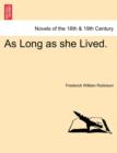 Image for As Long as She Lived.