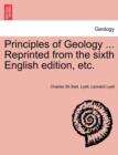 Image for Principles of Geology ... Reprinted from the sixth English edition, etc.