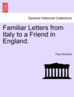 Image for Familiar Letters from Italy to a Friend in England.