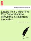 Image for Letters from a Mourning City. Second Edition. [Rewritten in English by the Author.