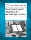 Image for References and Citations for Recitations in Torts