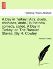 Image for A Day in Turkey.] Airs, Duets, Choruses, Andc., in the New Comedy, Called, a Day in Turkey; Or, the Russian Slaves. [By H. Cowley.