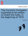 Image for The Convict&#39;s Complaint