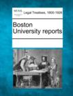 Image for Boston University Reports