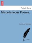 Image for Miscellaneous Poems.