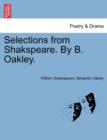 Image for Selections from Shakspeare. by B. Oakley.