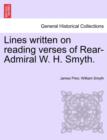 Image for Lines Written on Reading Verses of Rear-Admiral W. H. Smyth.