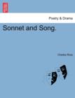 Image for Sonnet and Song.