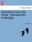 Image for Selections from the Poets. Wordsworth-Coleridge.