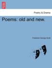 Image for Poems : Old and New.