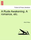 Image for A Rude Awakening. a Romance, Etc.