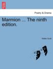 Image for Marmion ... The ninth edition.