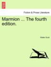 Image for Marmion ... the Fourth Edition.