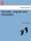 Image for Sonnets, Original and Translated.