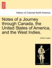 Image for Notes of a Journey Through Canada, the United States of America, and the West Indies.