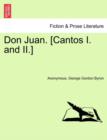 Image for Don Juan. [Cantos I. and II.]