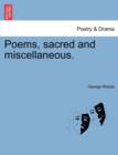 Image for Poems, Sacred and Miscellaneous.