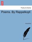Image for Poems. by Rappelkopf.