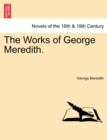 Image for The Works of George Meredith. Volume XXXII.