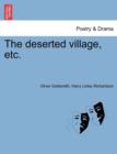 Image for The Deserted Village, Etc.