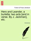Image for Hero and Leander, a Burletta