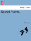 Image for Sacred Poems.