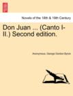 Image for Don Juan ... (Canto I.) Second Edition.