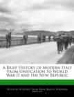 Image for A Brief History of Modern Italy from Unification to World War II and the New Republic