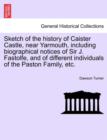 Image for Sketch of the History of Caister Castle, Near Yarmouth, Including Biographical Notices of Sir J. Fastolfe, and of Different Individuals of the Paston Family, Etc.