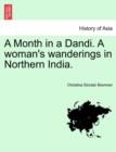 Image for A Month in a Dandi. a Woman&#39;s Wanderings in Northern India.