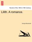 Image for Lilith. a Romance.