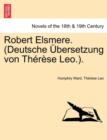 Image for Robert Elsmere. (Deutsche Bersetzung Von Th R Se Leo.).
