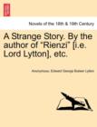 Image for A Strange Story. by the Author of Rienzi [I.E. Lord Lytton], Etc.