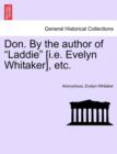 Image for Don. by the Author of Laddie [I.E. Evelyn Whitaker], Etc.