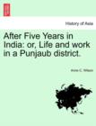 Image for After Five Years in India