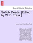 Image for Suffolk Deeds. [Edited by W. B. Trask.]LIBER IX