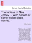Image for The Indians of New Jersey ... with Notices of Some Indian Place Names.