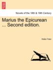 Image for Marius the Epicurean ... Second Edition.