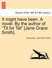 Image for It Might Have Been. a Novel. by the Author of Tit for Tat [jane Grace Smith].