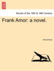 Image for Frank Amor : A Novel.