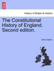 Image for The Constitutional History of England. Second edition.