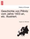 Image for Geschichte Von Pillnitz Vom Jahre 1403 An, Etc. Illustriert.