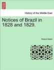 Image for Notices of Brazil in 1828 and 1829. VOL. I