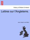 Image for Lettres sur l&#39;Angleterre.